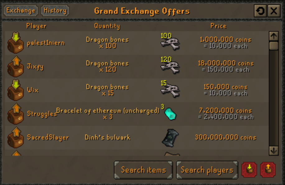 Player-Driven Economy